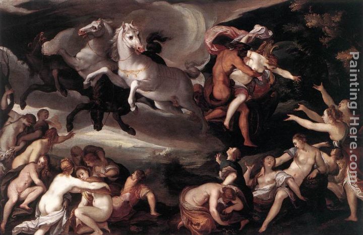 The Rape of Proserpina painting - Joseph Heintz the Elder The Rape of Proserpina art painting